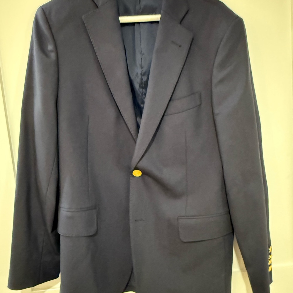 Vineyard Vines Boathouse Navy Men's Wool Blazer
